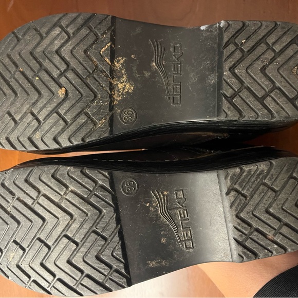 Dansko Dark Brown Women's Mules - Picture 3 of 3